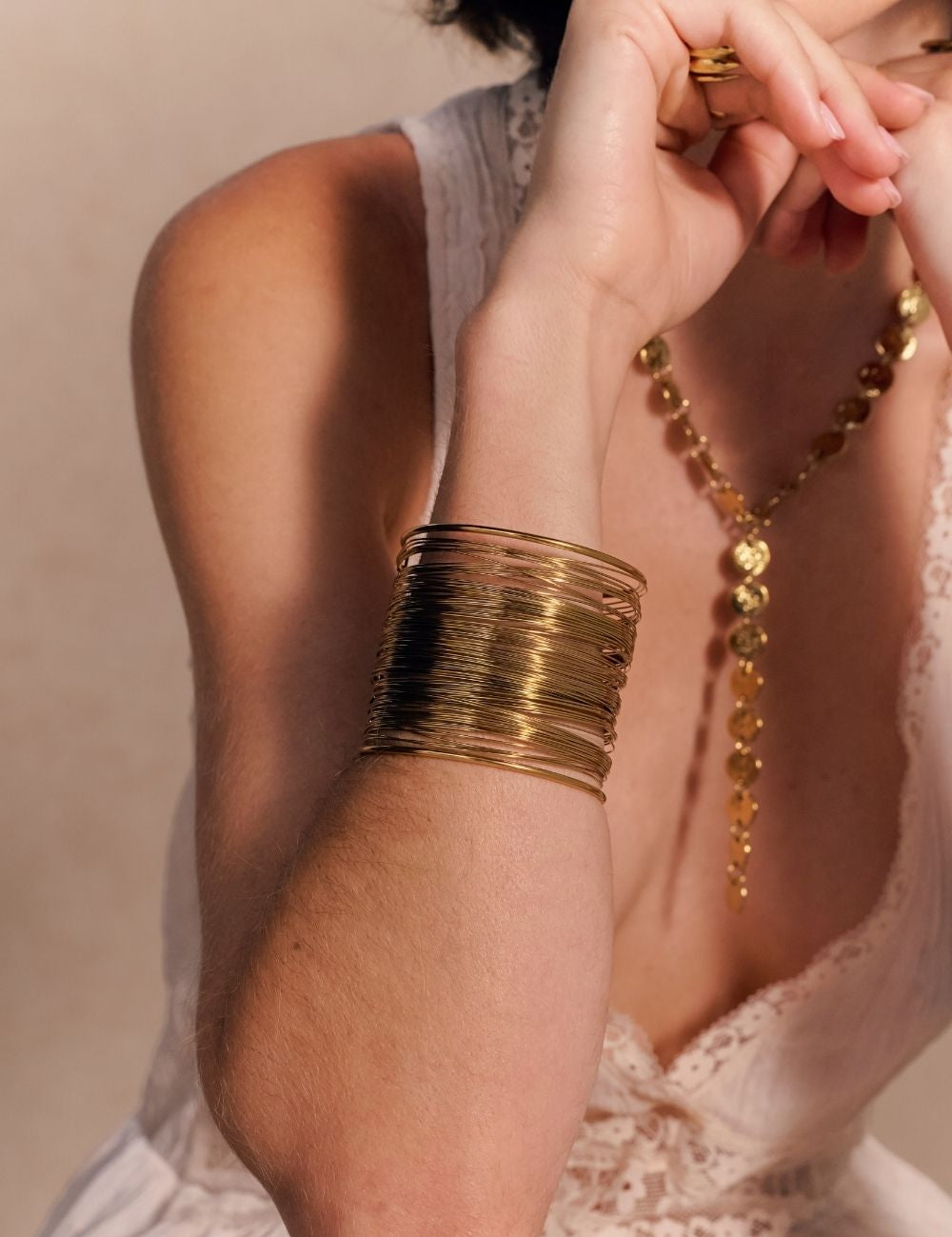Bracelet manchette Naéva